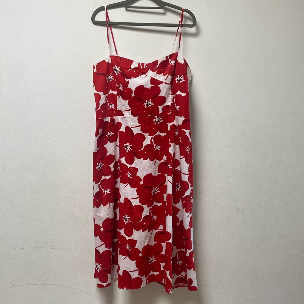 Dressbarn vintage styling cotton sundress. Sz16, summer, wedding guest, beach